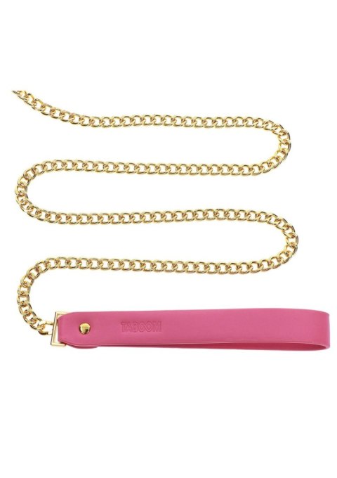 Collar and Leash Pink Taboom Collar and Leash Pink Taboom