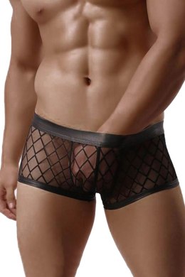 MEN'S BOXERS MP056 BLACK (Size: S) Paris Hollywood