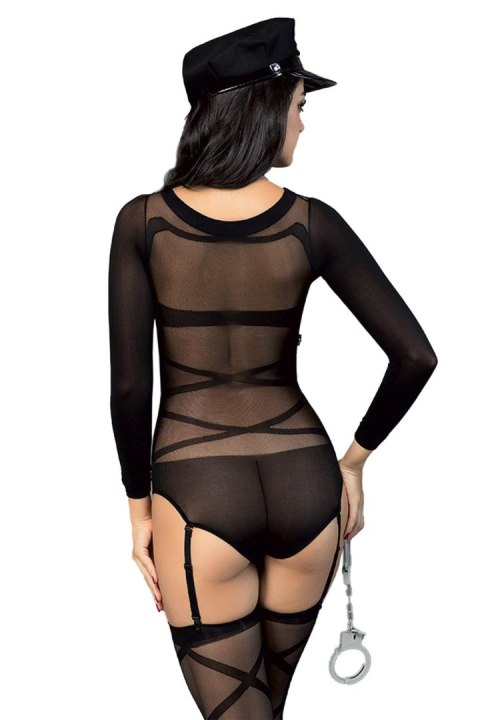 POLICE OUTFIT 5 PCS BLACK TU (Size: TU) Paris Hollywood POLICE OUTFIT 5 PCS BLACK TU (Size: TU) Paris Hollywood