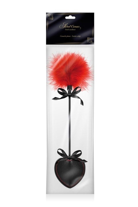RED/BLACK CROP WHIP Sweet Caress RED/BLACK CROP WHIP Sweet Caress