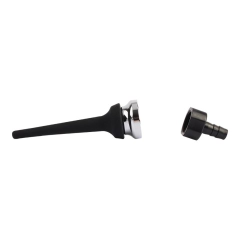 Tapered Silicone Enema Attachment Black Mont Tapered Silicone Enema Attachment Black Mont