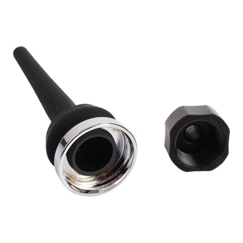 Tapered Silicone Enema Attachment Black Mont Tapered Silicone Enema Attachment Black Mont