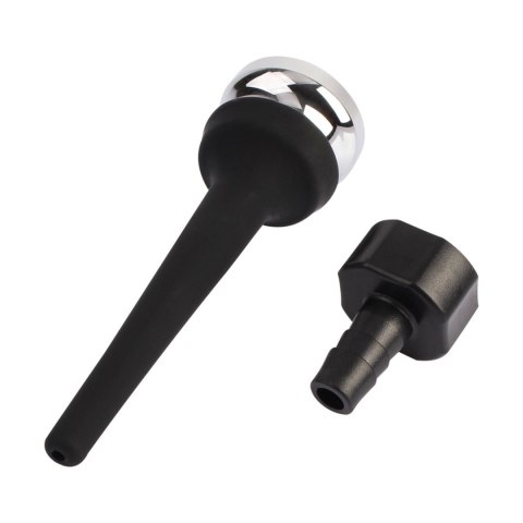 Tapered Silicone Enema Attachment Black Mont Tapered Silicone Enema Attachment Black Mont