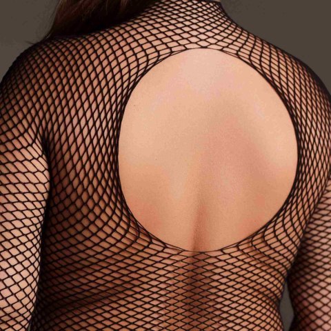 Body with fishnet structure and turtle neck. Le Désir Body with fishnet structure and turtle neck. Le Désir