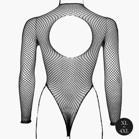 Body with fishnet structure and turtle neck. Le Désir Body with fishnet structure and turtle neck. Le Désir