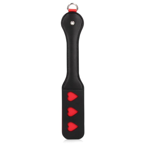 Hearts Paddle with Metal Anal Plug Ouch! Hearts Paddle with Metal Anal Plug Ouch!