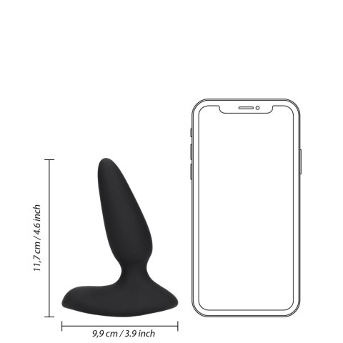 Smooth Vibrating Anal Plug with Remote Control Loveline Smooth Vibrating Anal Plug with Remote Control Loveline