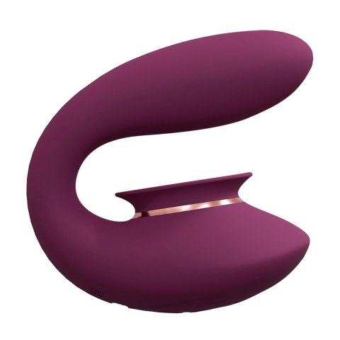 Twitch 3 - Rechargeable Vibrator & Suction - Silicone - 10 Speed - Burgundy Innovation Twitch 3 - Rechargeable Vibrator & Suction - Silicone - 10 Speed - Burgundy Innovation