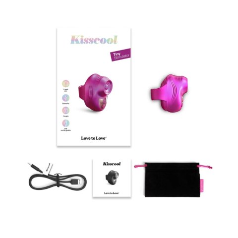 KISSCOOL- IRIDESCENT BERRY Love to Love KISSCOOL- IRIDESCENT BERRY Love to Love