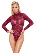 Lace Body red L Cottelli LINGERIE