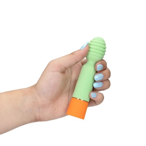 Ribbed Mini Vibrator with USB Charger Loveline Ribbed Mini Vibrator with USB Charger Loveline