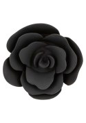 Small Rose Anal Plug Black CalExotics