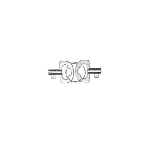 Spreader Bar with Hand or Ankle Cuffs - Silver Ouch! Spreader Bar with Hand or Ankle Cuffs - Silver Ouch!