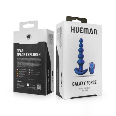 Hueman - Galaxy Force Vibrating Butt Plug with Remote Hueman Hueman - Galaxy Force Vibrating Butt Plug with Remote Hueman