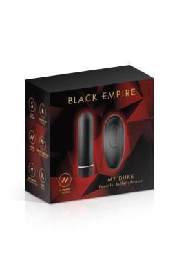 My Duke, mini vibrator with remote control Black Empire