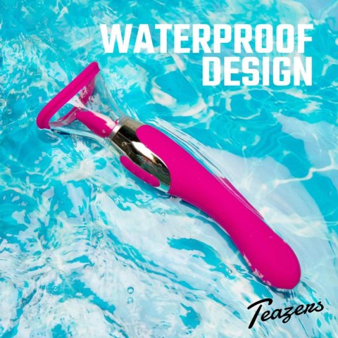 Pleasure Pump With G-Spot Vibrator - Pink Teazers Pleasure Pump With G-Spot Vibrator - Pink Teazers
