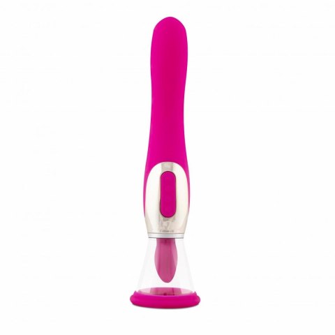 Pleasure Pump With G-Spot Vibrator - Pink Teazers Pleasure Pump With G-Spot Vibrator - Pink Teazers