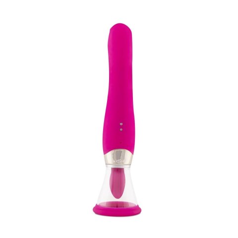 Pleasure Pump With G-Spot Vibrator - Pink Teazers Pleasure Pump With G-Spot Vibrator - Pink Teazers