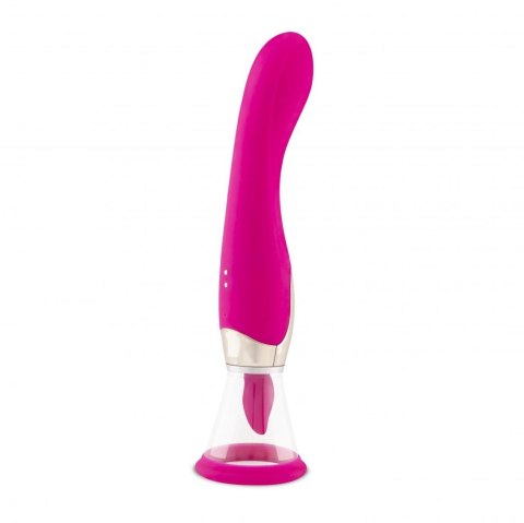 Pleasure Pump With G-Spot Vibrator - Pink Teazers Pleasure Pump With G-Spot Vibrator - Pink Teazers