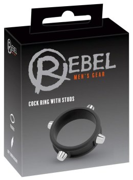 Rebel Cock Ring with Studs Rebel