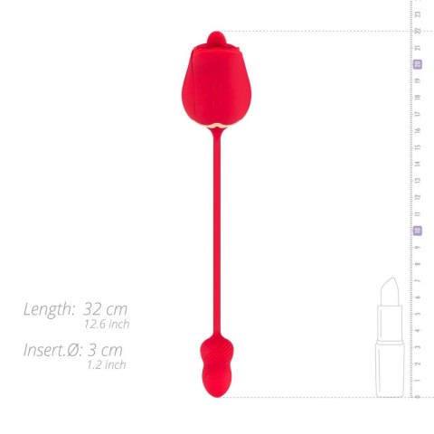 Teazers Rose Vibrator and Clitoris Stimulator Teazers Teazers Rose Vibrator and Clitoris Stimulator Teazers