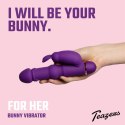 Teazers Silicone Rabbit Vibrator - Purple Teazers