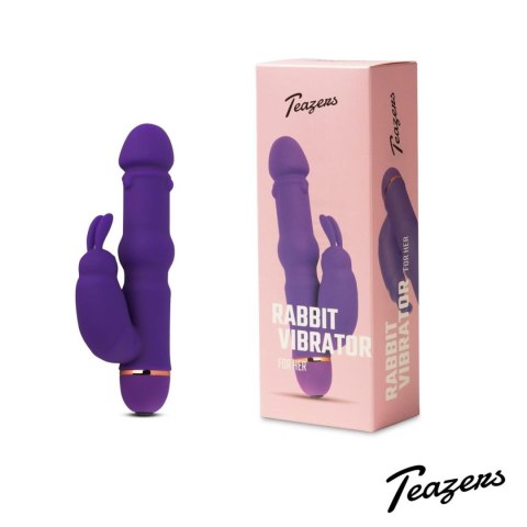 Teazers Silicone Rabbit Vibrator - Purple Teazers Teazers Silicone Rabbit Vibrator - Purple Teazers