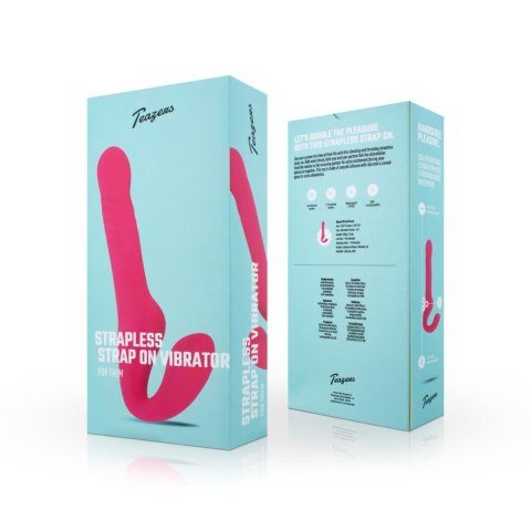 Teazers Strapless Strap On Vibrator - Pink Teazers Teazers Strapless Strap On Vibrator - Pink Teazers
