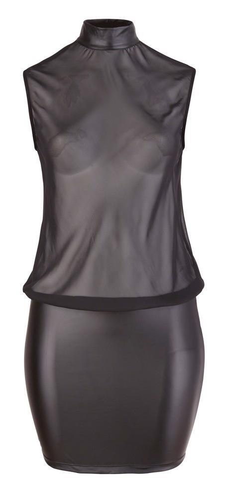 Sukienka tiul czarna 2XL Cottelli CURVES