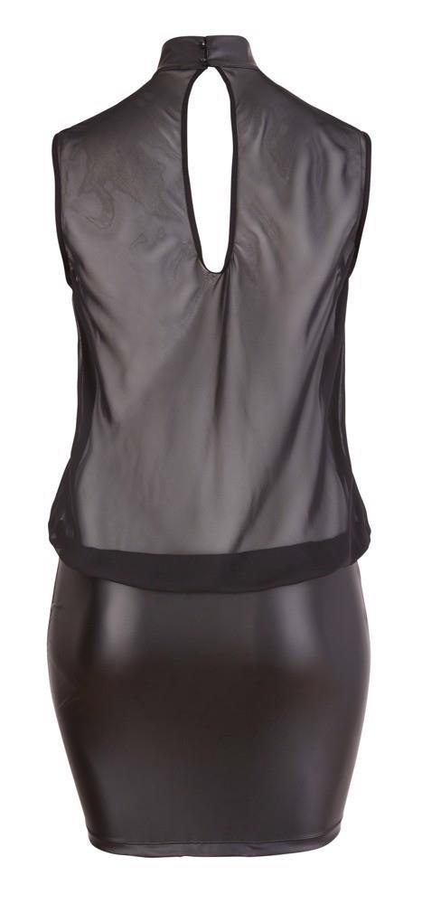 Sukienka tiul czarna 2XL Cottelli CURVES