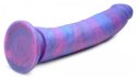 Magic Stick Silicone Dildo With Glitter - 24 cm Strap U