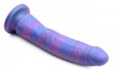 Magic Stick Silicone Dildo With Glitter - 24 cm Strap U