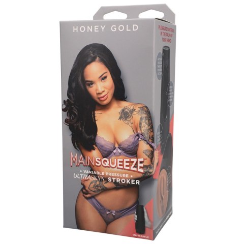 Honey Gold - ULTRASKYN Pussy Masturbator Doc Johnson Honey Gold - ULTRASKYN Pussy Masturbator Doc Johnson