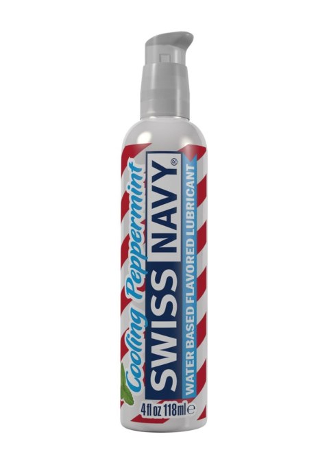 Lubricant with Cooling Peppermint Flavor - 4 fl oz / 118 ml Swiss Navy