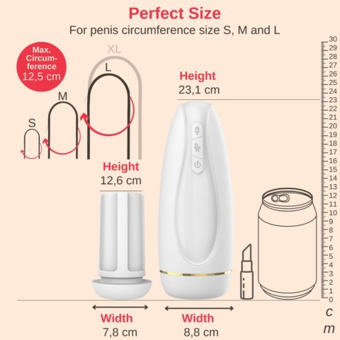 Masturbator - Nappex™ Branco White - Premium Mastubators (10 Languages) Nappex Masturbator - Nappex™ Branco White - Premium Mastubators (10 Languages) Nappex