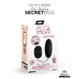 My Vibrating Secret EGG Black - App controlled Clara Morgane