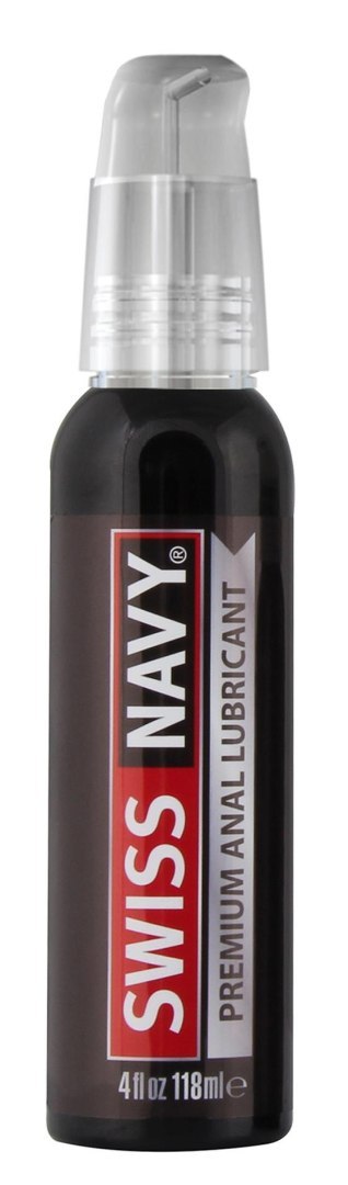 Premium - Siliconebased Anal Lubricant - 4 fl oz / 118 ml Swiss Navy