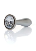 Korek Plug-Jewellery Silver PLUG- Clear S B - Series HeavyFun