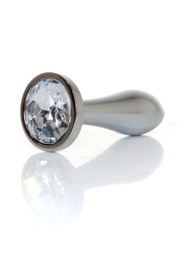 Korek Plug-Jewellery Silver PLUG- Clear S B - Series HeavyFun