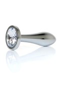 Korek Plug-Jewellery Silver PLUG- Clear S B - Series HeavyFun