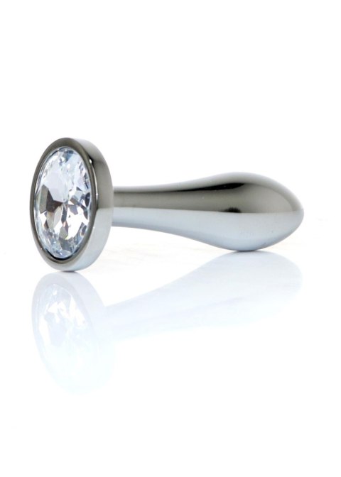 Korek Plug-Jewellery Silver PLUG- Clear S B - Series HeavyFun