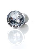 Korek Plug-Jewellery Silver PLUG- Clear S B - Series HeavyFun
