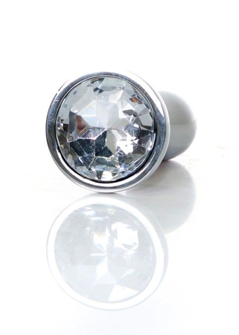 Korek Plug-Jewellery Silver PLUG- Clear S B - Series HeavyFun