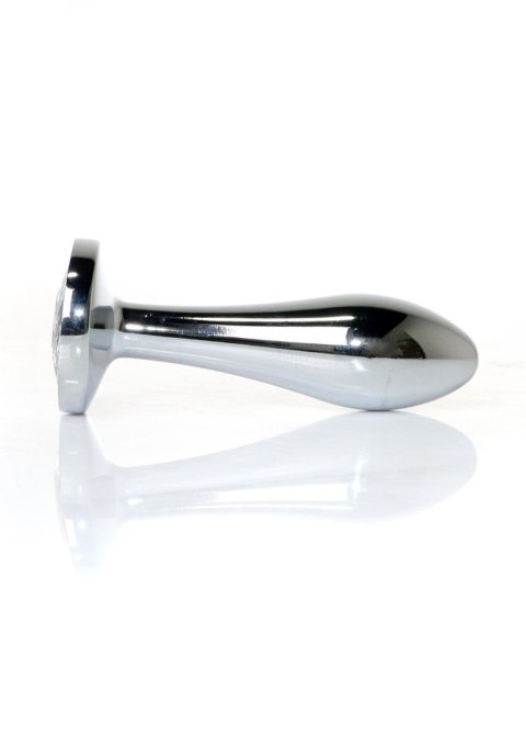 Korek Plug-Jewellery Silver PLUG- Clear S B - Series HeavyFun