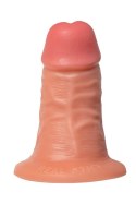 Realistic dildo Caliber 14/6 , PVC, flesh, length 14cm, diameter 6cm Caliber by RealStick