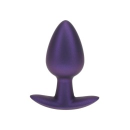 Smooth Silicone Anal Plug - Medium - 3.1 / 7,9 cm - Metallic Purple Ouch!