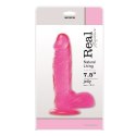 Dildo-JELLY DILDO REAL RAPTURE PINK 7.5"""""""" Real Rapture