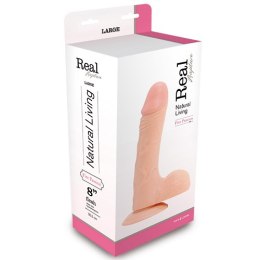 Duże dildo realistyczny penis z przyssawką 23cm Real Rapture