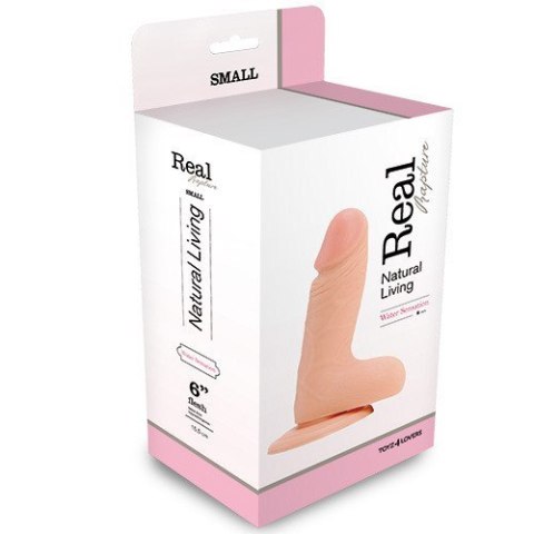 Penis członek realistyczne dildo z przyssawką 17cm Real Rapture Penis członek realistyczne dildo z przyssawką 17cm Real Rapture