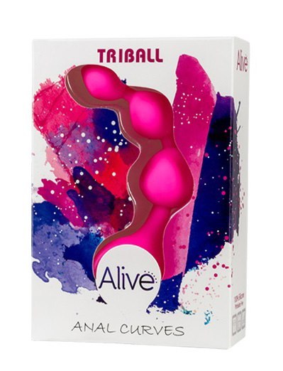 Kulki analne na sznurze łańcuszku sonda koraliki 14 cm Alive Kulki analne na sznurze łańcuszku sonda koraliki 14 cm Alive